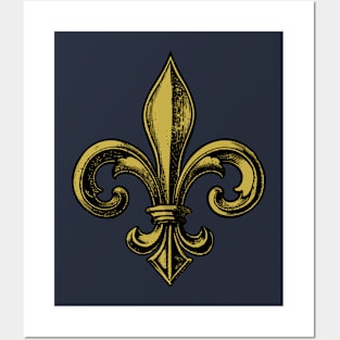 Fleur de lis Posters and Art